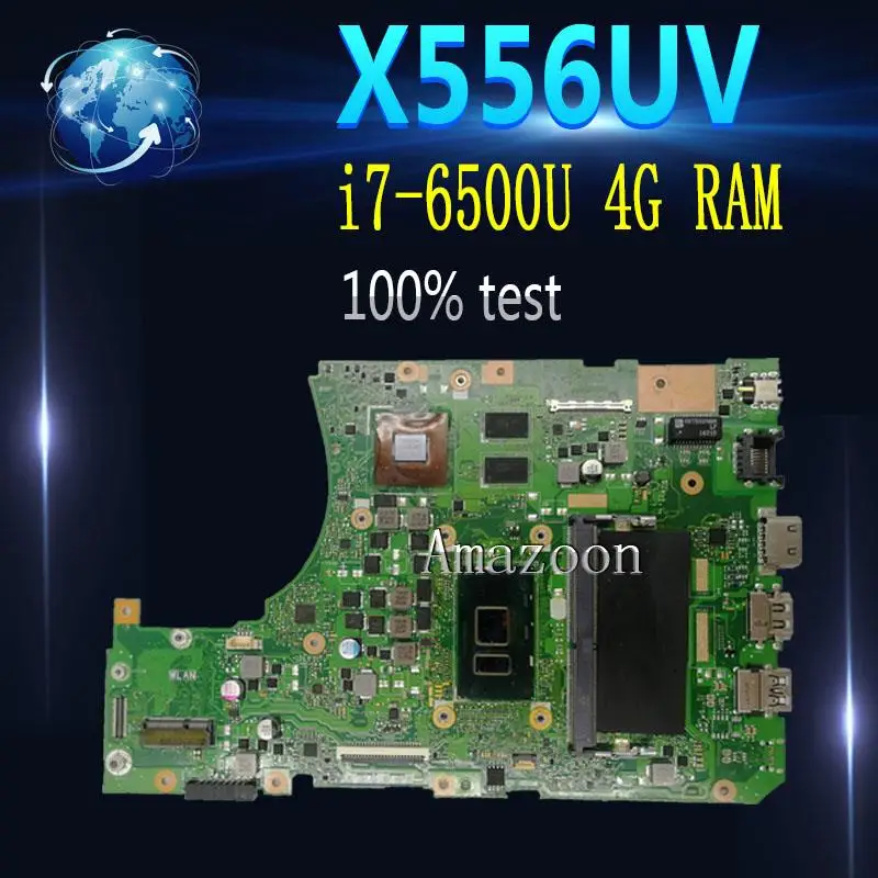 Материнская плата для ноутбука Amazoon X556UJ/X556UV для Asus X556UV X556UB X556UR X556UF
Материнская плата для ноутбука Amazoon X556UJ/X556UV для Asus X556UV X556UB X556UR X556UF