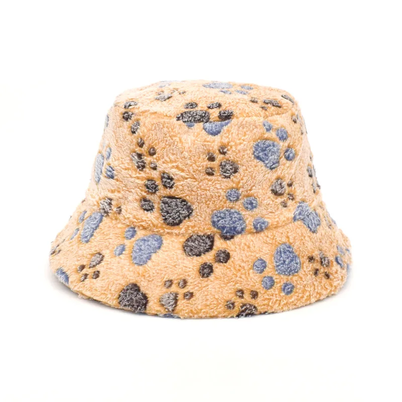 SHATANGJ 2021 Plush Fisherman Hat Female Korean Style Cute Paw Bucket Hat Girls Winter Panama Soft Warm Faux Fur Hat for Women
SHATANGJ 2021 Plush Fisherman Hat Female Korean Style Cute Paw Bucket Hat Girls Winter Panama Soft Warm Faux Fur Hat for Women