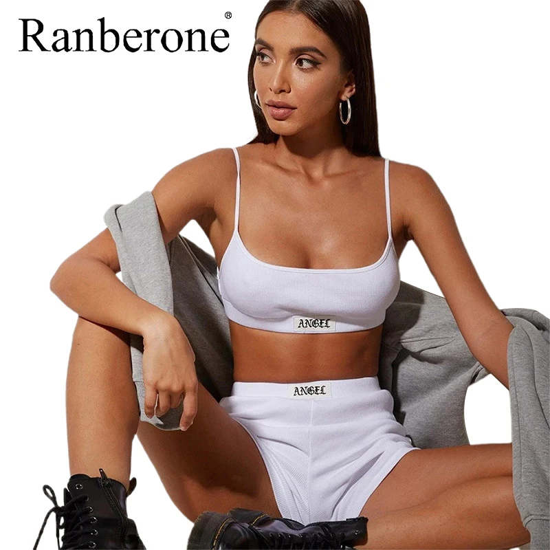 Ranberone 2 Piece Set Yoga Sets Sports Vest + Running Shorts Women Gym Clothes Sexy Outfit White And Black Fitness Sportswear
Ranberone 2 Piece Set Yoga Sets Sports Vest + Running Shorts Women Gym Clothes Sexy Outfit White And Black Fitness Sportswear