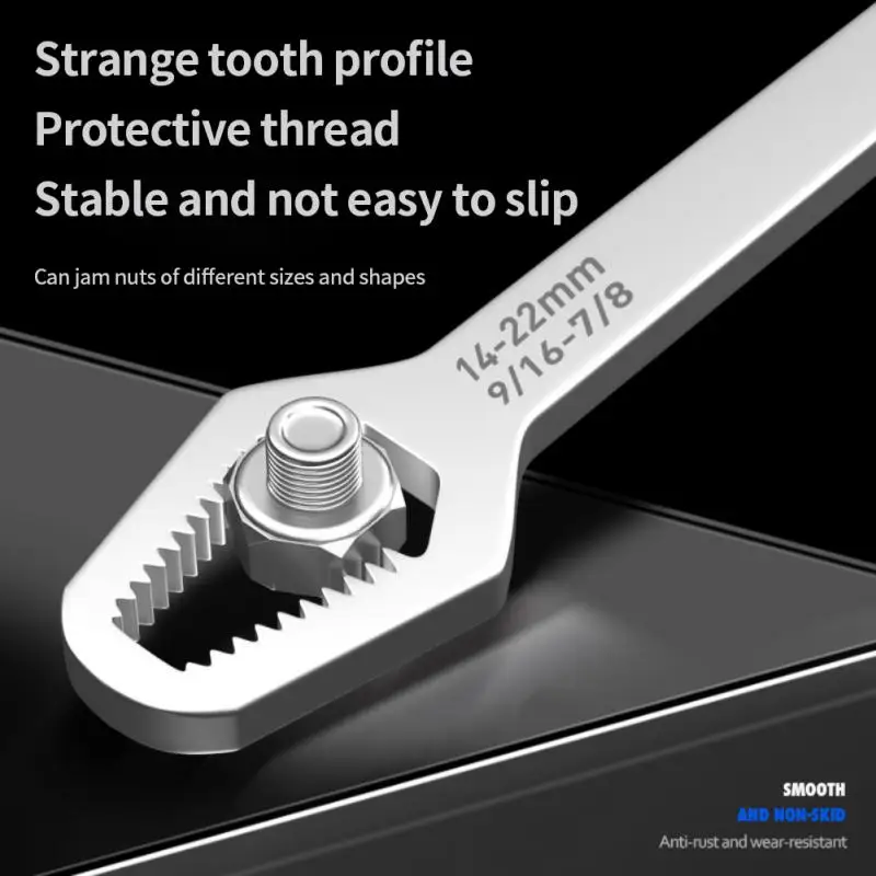 Universal Torx Double End Wrench 8-22mm Ratchet Spanner Multifunction Bicycle Motorcycle Car Repairing Home Hand Tool New
Universal Torx Double End Wrench 8-22mm Ratchet Spanner Multifunction Bicycle Motorcycle Car Repairing Home Hand Tool New