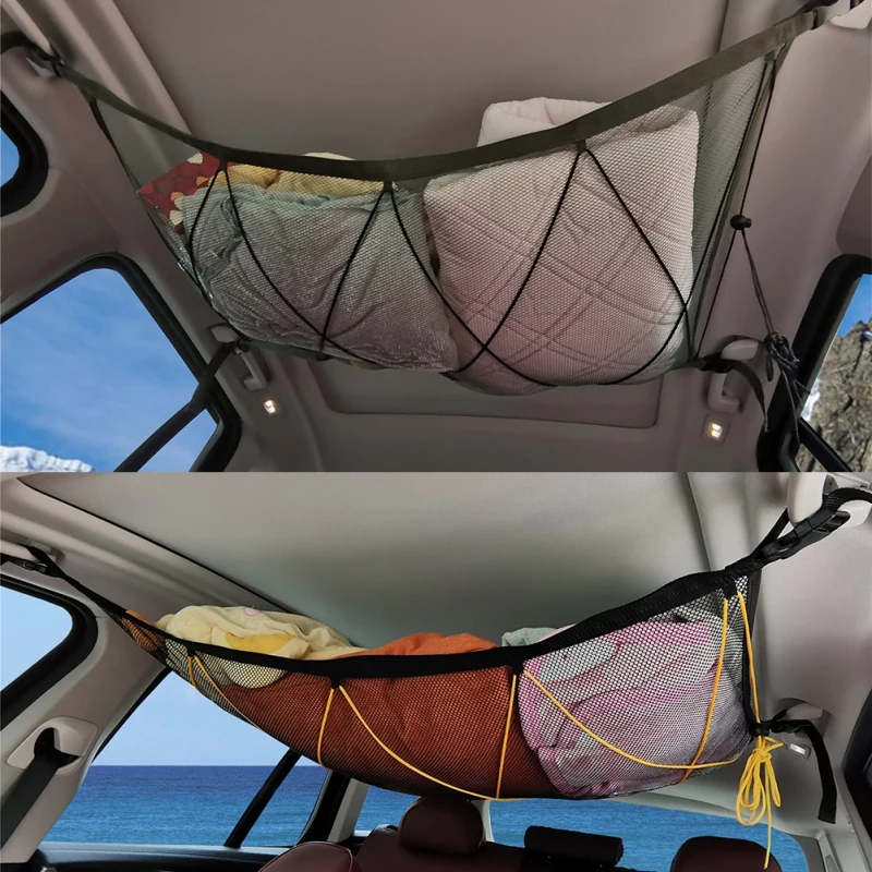 Car Trunk Storage Organizer Sundries Bag Ceiling Storage Net Pocket Universal Cars Roof Interior Cargo Net Bags
Car Trunk Storage Organizer Sundries Bag Ceiling Storage Net Pocket Universal Cars Roof Interior Cargo Net Bags