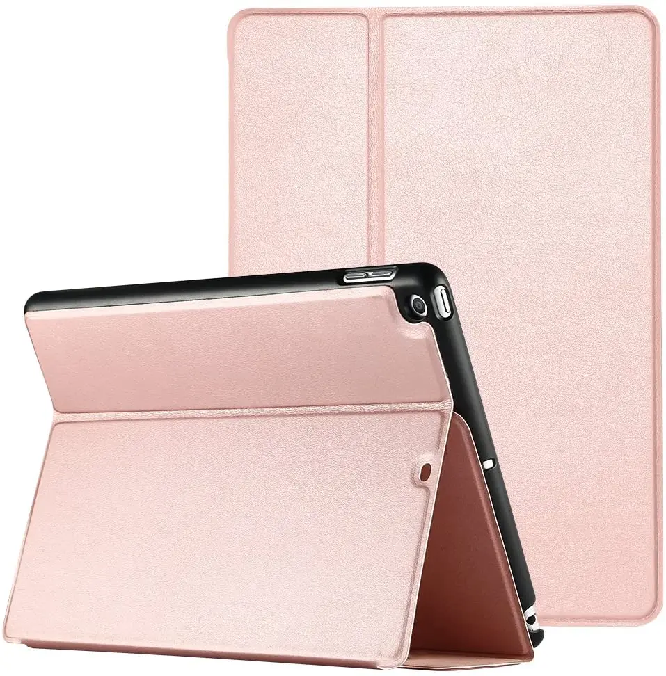EasyAcc Case for iPad 9.7 2018/2017 High Quality PU Leather with Auto Wake up / Sleep Smart Case Adjustable Angle Cover black
EasyAcc Case for iPad 9.7 2018/2017 High Quality PU Leather with Auto Wake up / Sleep Smart Case Adjustable Angle Cover black