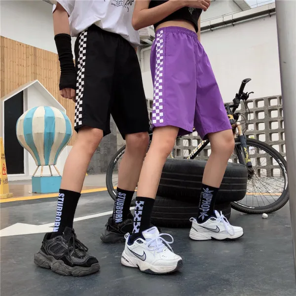 High Waist Shorts Fashion Plaid 2021 New Women Casual Streetwear Hip-Hop Harajuku Korean Bf Style Straight Oversized Shorts
High Waist Shorts Fashion Plaid 2021 New Women Casual Streetwear Hip-Hop Harajuku Korean Bf Style Straight Oversized Shorts