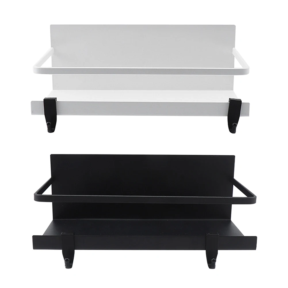 2pcs Space Saving Easy Install Bathroom Display Magnetic Storage Rack Durable Side Mounted Iron For Refrigerator With Hooks
2pcs Space Saving Easy Install Bathroom Display Magnetic Storage Rack Durable Side Mounted Iron For Refrigerator With Hooks