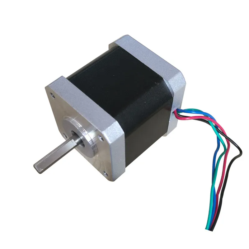 Nema17 42 Stepper Motor Bipolar 0.9 deg 1.68A 4.4Kg.cm 3000rpm 42mm*48mm 2-Phase 4-Wires Hybrid Stepping Motor JL42HM48-1684
Nema17 42 Stepper Motor Bipolar 0.9 deg 1.68A 4.4Kg.cm 3000rpm 42mm*48mm 2-Phase 4-Wires Hybrid Stepping Motor JL42HM48-1684