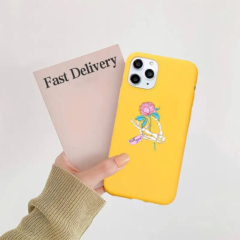 Rose flower hand Phone Case Candy Color for iPhone 6 7 8 11 12 s mini pro X XS XR MAX Plus
Rose flower hand Phone Case Candy Color for iPhone 6 7 8 11 12 s mini pro X XS XR MAX Plus