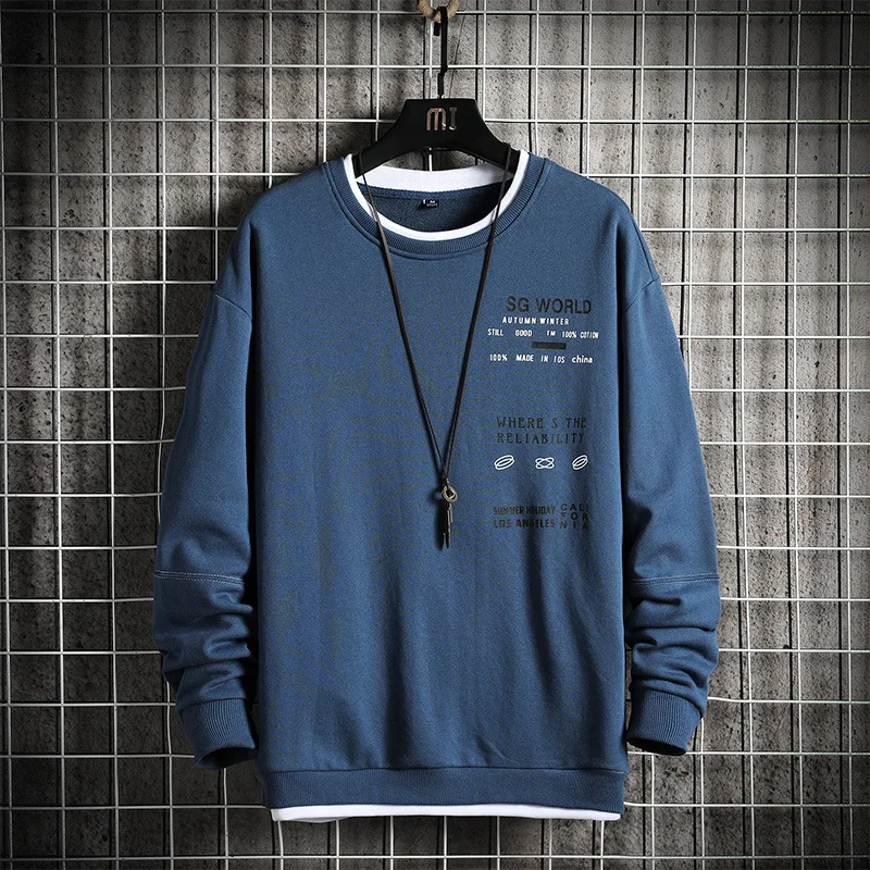 Round Neck Men's Hoodie Casual Print Long Sleeve Sweatshirt Men Hip-Hop Streetwear Trendy Pullovers Harajuku Style Autumn Spring
Round Neck Men's Hoodie Casual Print Long Sleeve Sweatshirt Men Hip-Hop Streetwear Trendy Pullovers Harajuku Style Autumn Spring