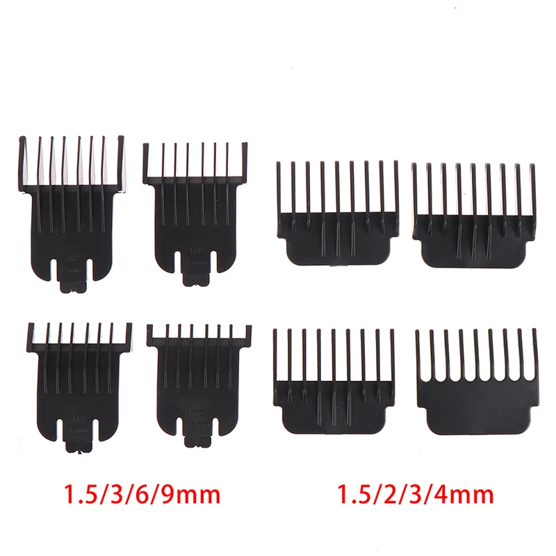 4Pc T9 Universal Hair Trimmer Clipper Limit Comb Guide Sets Limit Calipers Tools
4Pc T9 Universal Hair Trimmer Clipper Limit Comb Guide Sets Limit Calipers Tools