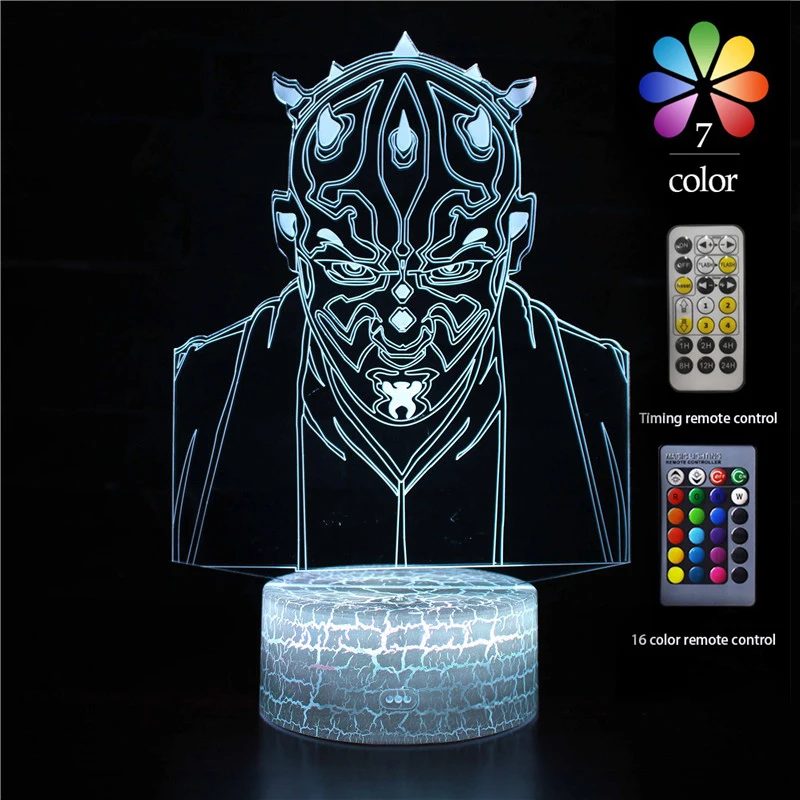 Samurai theme Acrylic Lamp 3D LED Lamp Home Room Decor Light Kid Child Gift Mood Lamp Christmas present Dropshippping
Samurai theme Acrylic Lamp 3D LED Lamp Home Room Decor Light Kid Child Gift Mood Lamp Christmas present Dropshippping