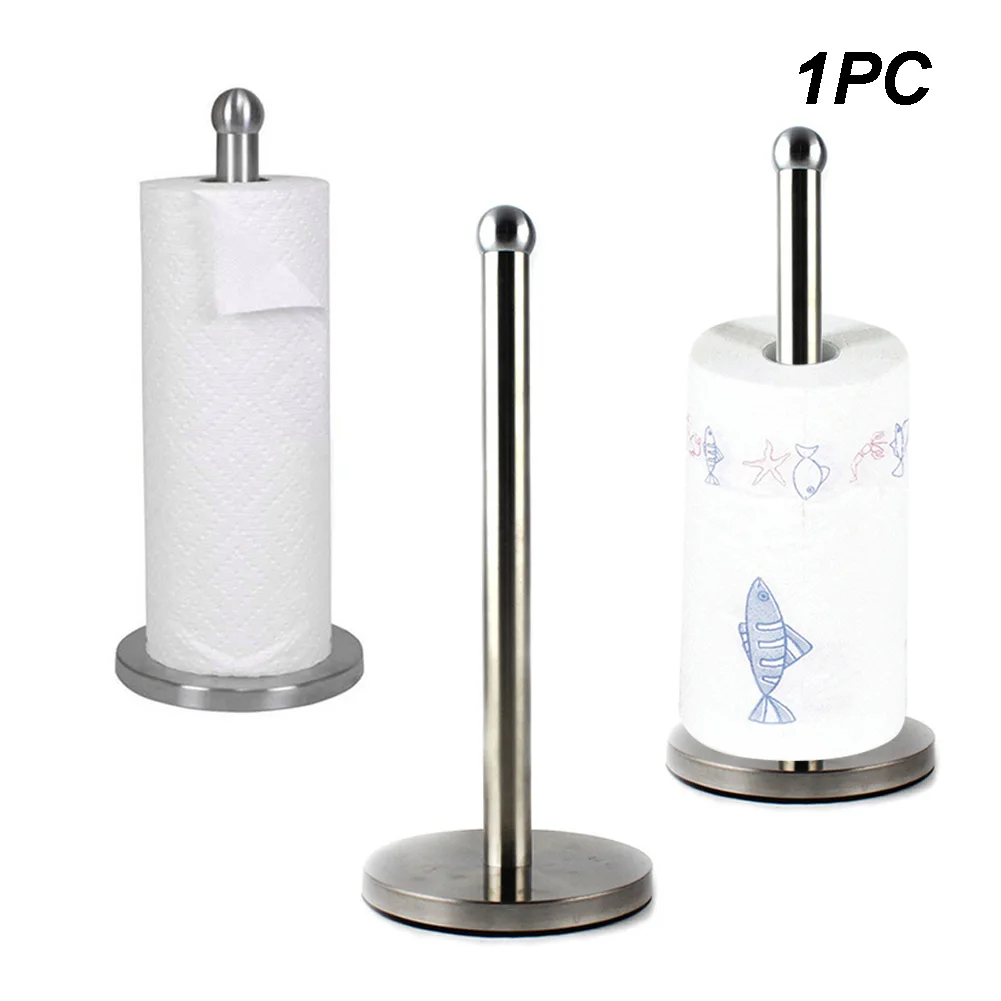 Roll Holder Stainless Steel Organizer Dispenser Rack Toilet Bathroom Stand Hole Free Paper Storer Holder
Roll Holder Stainless Steel Organizer Dispenser Rack Toilet Bathroom Stand Hole Free Paper Storer Holder