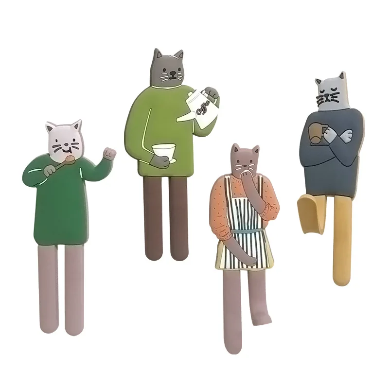 JSWORK Fridge Magnet Stickers Cute Home Decor Key Holder Hook Magnetic Holder for Refrigerators Souvenir
JSWORK Fridge Magnet Stickers Cute Home Decor Key Holder Hook Magnetic Holder for Refrigerators Souvenir