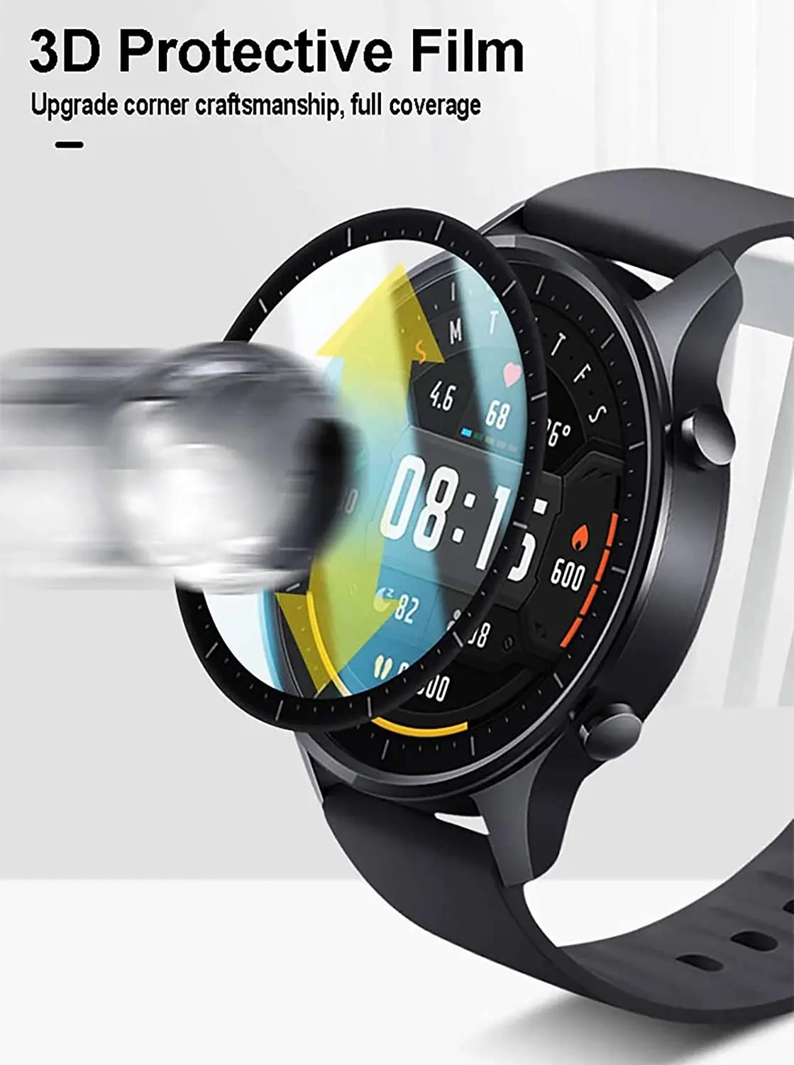 Clear Protective Film For Xiaomi MI Watch Color /Color Sports Version Full Screen Protector Cover Curved Surface Guard Protector
Clear Protective Film For Xiaomi MI Watch Color /Color Sports Version Full Screen Protector Cover Curved Surface Guard Protector