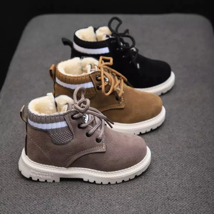 Children Casual Shoes Autumn Winter Martin Boots Boys Shoes Fashion Leather Soft Antislip Girls Boots 21-30 Sport Running Shoes
Children Casual Shoes Autumn Winter Martin Boots Boys Shoes Fashion Leather Soft Antislip Girls Boots 21-30 Sport Running Shoes