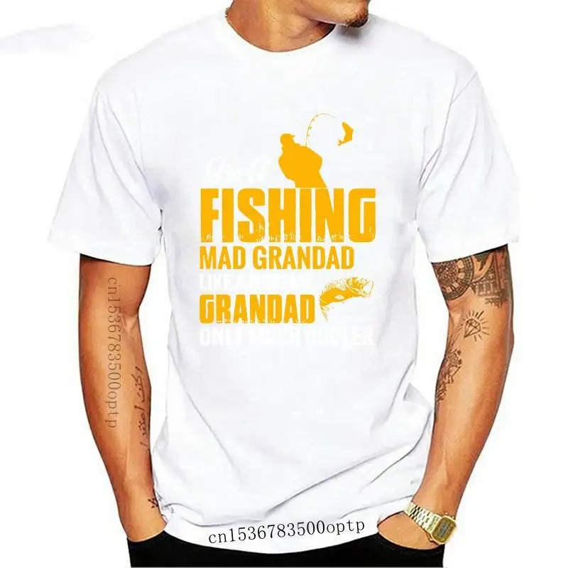 New I'm A Fishing Mad Grandad Like A Normal But Cooler Fathers Day Mens Tops Tee T Shirt Graphic T-Shirt 1564J
New I'm A Fishing Mad Grandad Like A Normal But Cooler Fathers Day Mens Tops Tee T Shirt Graphic T-Shirt 1564J