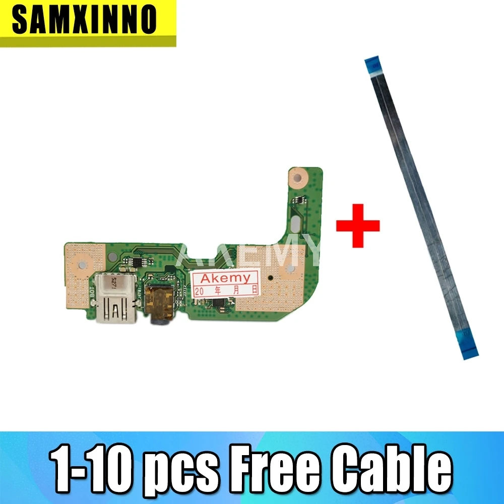 1-10 pcs New Original Akemy For ASUS X555 X555U X555UJ_IO USB AUDIO CARD READER BOARD With Cable REV:2.0 MB 100%Tested Fast Ship
1-10 pcs New Original Akemy For ASUS X555 X555U X555UJ_IO USB AUDIO CARD READER BOARD With Cable REV:2.0 MB 100%Tested Fast Ship
