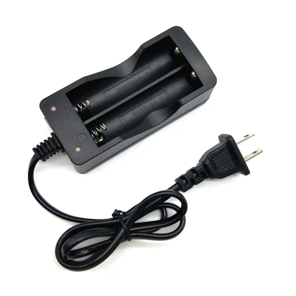 USB 18650 Battery Charger Black 2 Slots For 18650 Charging 3.7V Rechargeable Lithium Battery
USB 18650 Battery Charger Black 2 Slots For 18650 Charging 3.7V Rechargeable Lithium Battery