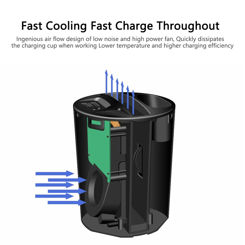 10W Qi Wireless Fast Charging Car Cup for iPhone11Pro/XsMax/Xr/8 Wireless Car Charger Cup for SamsungS10/S9/S8/Note10
10W Qi Wireless Fast Charging Car Cup for iPhone11Pro/XsMax/Xr/8 Wireless Car Charger Cup for SamsungS10/S9/S8/Note10