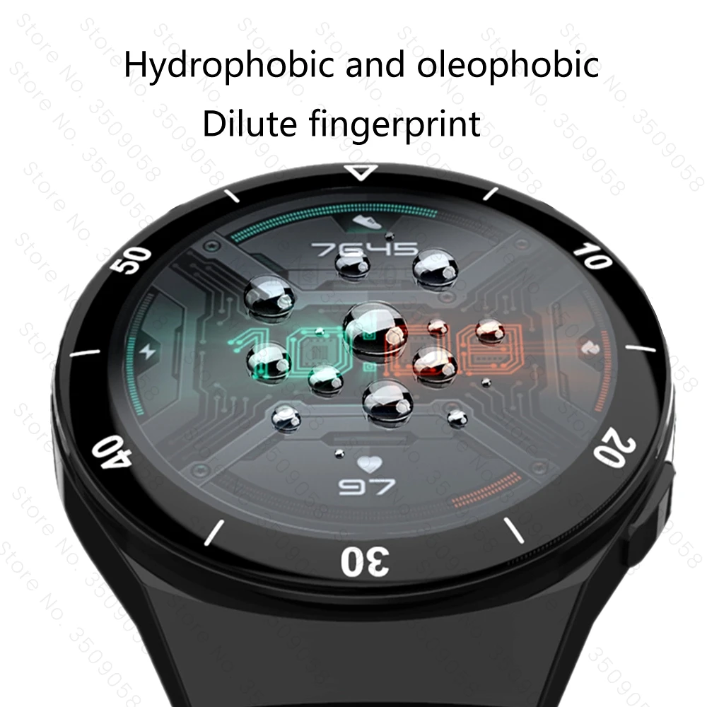 1/2Pcs 9d curved protective film for Huawei wacth gt2e hauwei gt 2e e2 smartwatch screen protector film cover,not tempered glass 
1/2Pcs 9d curved protective film for Huawei wacth gt2e hauwei gt 2e e2 smartwatch screen protector film cover,not tempered glass