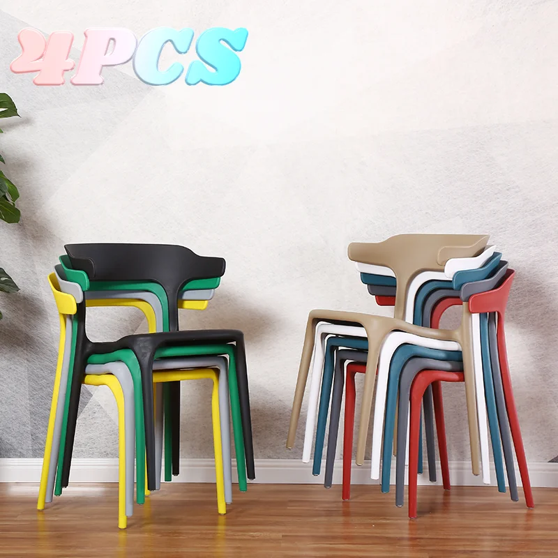 Plastic Chair Thickening Home Furniture Dining Chairs Back Chair Nordic Creative Dining Table and Chair Cafe Leisure Horn Chairs
Plastic Chair Thickening Home Furniture Dining Chairs Back Chair Nordic Creative Dining Table and Chair Cafe Leisure Horn Chairs