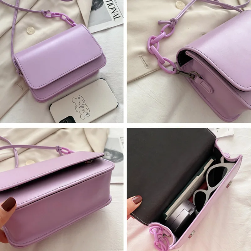 Casual Candy Color Wild Mini Crossbody Bag Street Travel Chain Shoulder Flap Bag New Classic Purse And Handbags Female X224H
Casual Candy Color Wild Mini Crossbody Bag Street Travel Chain Shoulder Flap Bag New Classic Purse And Handbags Female X224H
