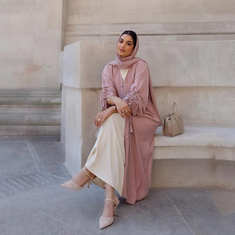 Abaya Dubai Turkey Kaftan Solid Open Kimono Muslim Cardigan Abaya Dresses for Women Casual Robe Femme Caftan Islam Clothing
Abaya Dubai Turkey Kaftan Solid Open Kimono Muslim Cardigan Abaya Dresses for Women Casual Robe Femme Caftan Islam Clothing