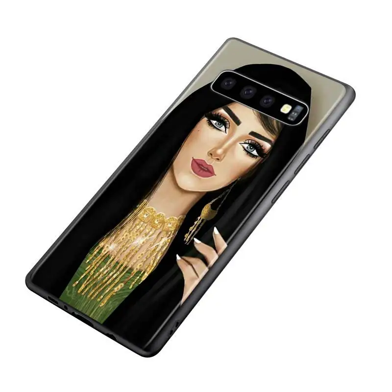 Silicone Black Cover Muslim Islamic Gril Eyes Scarf for Samsung Galaxy Note 10 Pro 9 8 Plus S10 5G S9 S8 S7 Plus S6 Phone case
Silicone Black Cover Muslim Islamic Gril Eyes Scarf for Samsung Galaxy Note 10 Pro 9 8 Plus S10 5G S9 S8 S7 Plus S6 Phone case