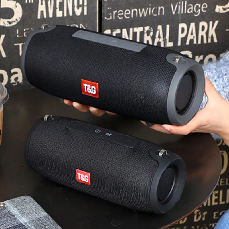Bluetooth Колонка TG118 40 Вт портативная мощная колонка звуковая панель для компьютера