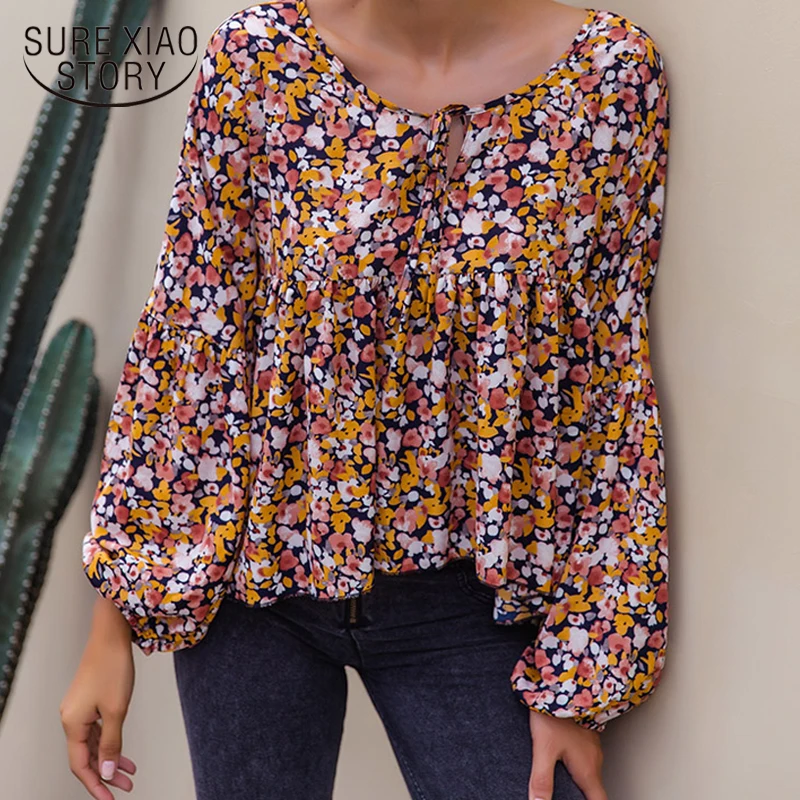 Casual Vintage Floral Shirts 2022 Spring Printing Chiffon Women Blouses O Neck Puff Sleeve Women Clothing Blusas Mujer 15107
Casual Vintage Floral Shirts 2022 Spring Printing Chiffon Women Blouses O Neck Puff Sleeve Women Clothing Blusas Mujer 15107
