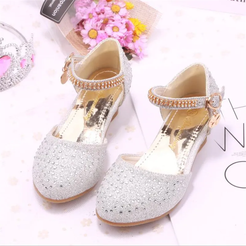 2019 Girls Bling Glitter Sandals High Heel Shoes Kids Princess Dance Performance Summer Autumn Shoes Silver Pink Size 28-38
2019 Girls Bling Glitter Sandals High Heel Shoes Kids Princess Dance Performance Summer Autumn Shoes Silver Pink Size 28-38