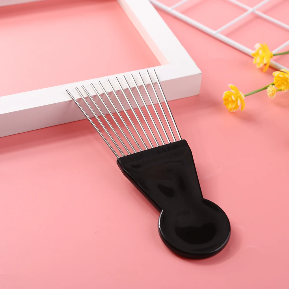 Black Metal African Pick Comb Professional Salon Use Insert Hair Pick Comb Wide Teeth Fork Curly Brush Styling Tools
Black Metal African Pick Comb Professional Salon Use Insert Hair Pick Comb Wide Teeth Fork Curly Brush Styling Tools