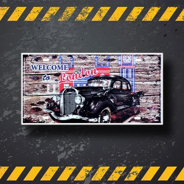 Automobile Metal License Plate Retro Metal Tin Sign Retro Plaque Poster Bar Decoration Club Wall Tavern Garage Home
Automobile Metal License Plate Retro Metal Tin Sign Retro Plaque Poster Bar Decoration Club Wall Tavern Garage Home