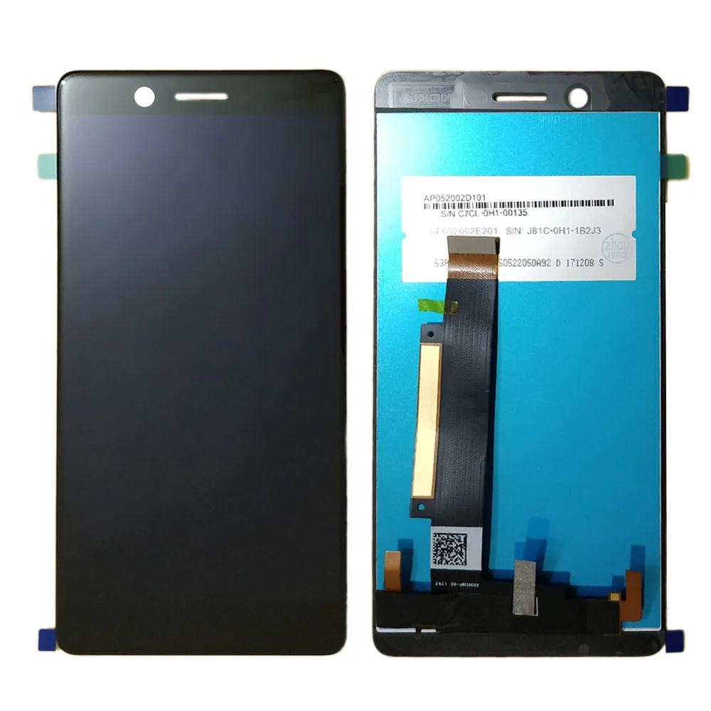Оригинальный ЖК-дисплей для Nokia 7 сенсорный экран дигитайзер в сборе 5 2 дюйма N7