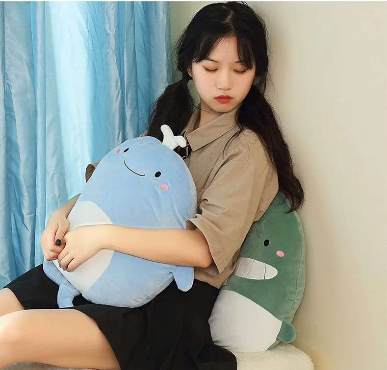 Cute Soft Whale Dinosaur Penguin Shrimp Lion Panda Plush Toys Stuffed Office Nap Bed Sleep Pillow Gift Doll For Christmas
Cute Soft Whale Dinosaur Penguin Shrimp Lion Panda Plush Toys Stuffed Office Nap Bed Sleep Pillow Gift Doll For Christmas