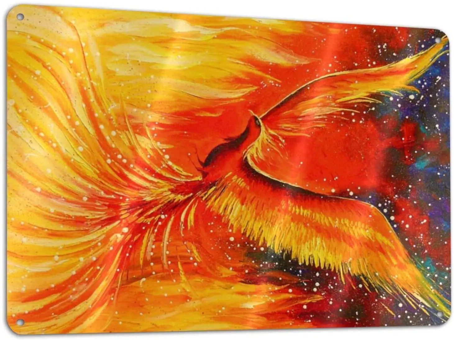Flaming Phenix Metal Tin Signs Wall Decor Durable Nostalgic Style Metal Plaque for Home Bar Coffee8x12 in
Flaming Phenix Metal Tin Signs Wall Decor Durable Nostalgic Style Metal Plaque for Home Bar Coffee8x12 in