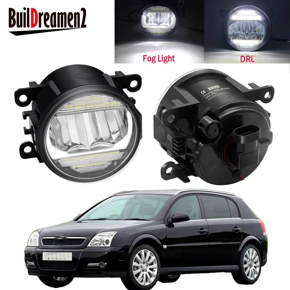 2 X Car Driver + Passenger LED Fog Light Assembly DRL Daytime Running Lamp 30W 8000LM 12V For Opel Signum Hatchback 2003-2015
2 X Car Driver + Passenger LED Fog Light Assembly DRL Daytime Running Lamp 30W 8000LM 12V For Opel Signum Hatchback 2003-2015