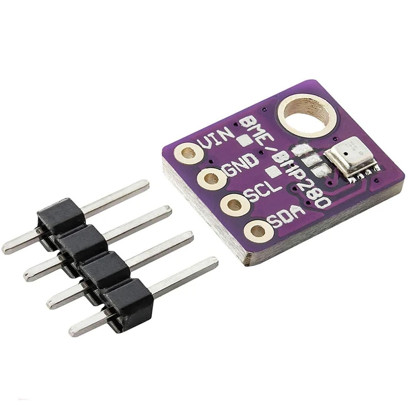 GY-BME280 I2C IIC Digital Breakout Barometric Humidity Sensor Module Board 5V 3.3V for Arduino and Raspberry Pi
GY-BME280 I2C IIC Digital Breakout Barometric Humidity Sensor Module Board 5V 3.3V for Arduino and Raspberry Pi
