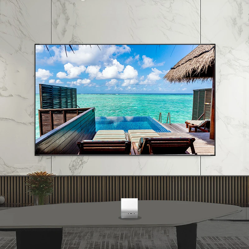 High Brightness Reflective Projector Screen 60 100 130 inch 16:9 Fabric Cloth Projection Screen for Espon BenQ TD96 Home Beamer
High Brightness Reflective Projector Screen 60 100 130 inch 16:9 Fabric Cloth Projection Screen for Espon BenQ TD96 Home Beamer