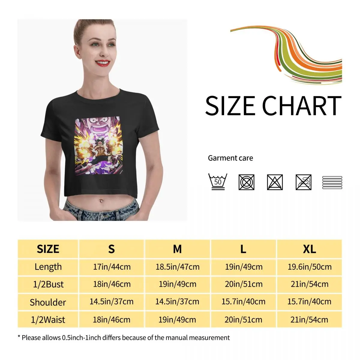 Anime Fans Monkey D Luffy 5 woman's shirts durability Short sleeveRound neck T-shirt
Anime Fans Monkey D Luffy 5 woman's shirts durability Short sleeveRound neck T-shirt