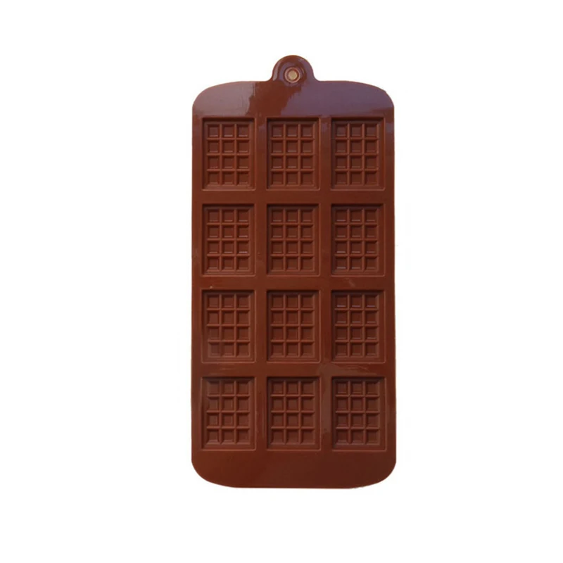 1PCS Silicone Mold 12 Cells Chocolate Mold Fondant Patisserie Candy Bar Mould Cake Mode Decoration Kitchen Baking Accessories
1PCS Silicone Mold 12 Cells Chocolate Mold Fondant Patisserie Candy Bar Mould Cake Mode Decoration Kitchen Baking Accessories