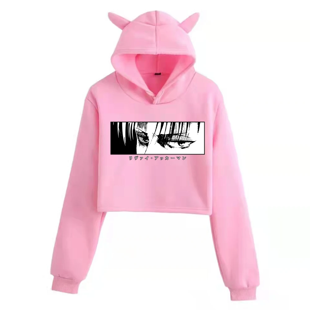 Women Men Hooded Loose Cat Ear Streetwear Hoodie Attack on Titan Hoodie Unisex Hoody Anime Sweatshirt
Women Men Hooded Loose Cat Ear Streetwear Hoodie Attack on Titan Hoodie Unisex Hoody Anime Sweatshirt