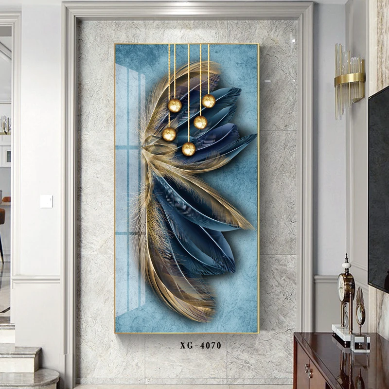 Blue Gold Elk Feathers Canvas Painting Nordic Animal Posters Prints Luxury Living Dining Room Aisle Wall Art Decoration Poster
Blue Gold Elk Feathers Canvas Painting Nordic Animal Posters Prints Luxury Living Dining Room Aisle Wall Art Decoration Poster