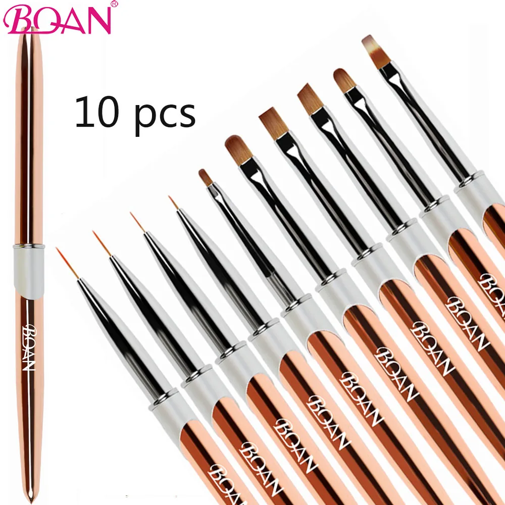 BQAN Nail Brush For Manicure Gel Brush For Nail Art 10 Pcs/Set Nail Brush Acrylic Carving UV Gel Brush Nail Art Manicure Tools
BQAN Nail Brush For Manicure Gel Brush For Nail Art 10 Pcs/Set Nail Brush Acrylic Carving UV Gel Brush Nail Art Manicure Tools