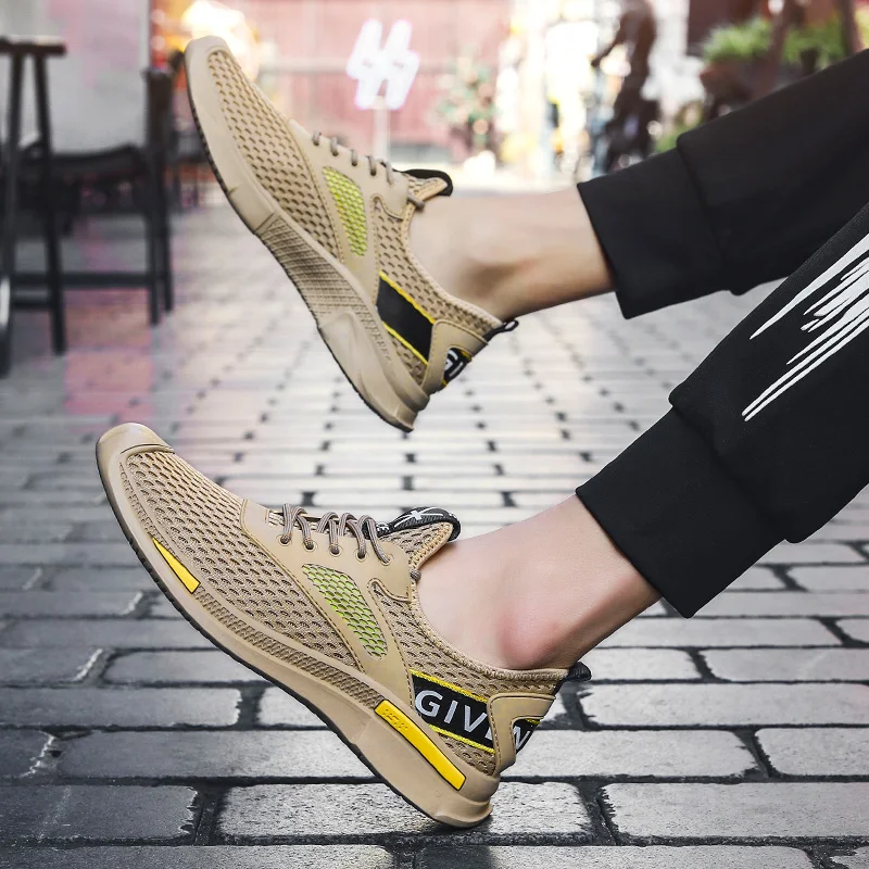 Man Sneaker Krasov Sneaker Adult Men Netted Breathable Sneaker Erkek Ayakkabi Zapatos Hombre Zapatos De Hombre Plus Size 38-46
Man Sneaker Krasov Sneaker Adult Men Netted Breathable Sneaker Erkek Ayakkabi Zapatos Hombre Zapatos De Hombre Plus Size 38-46