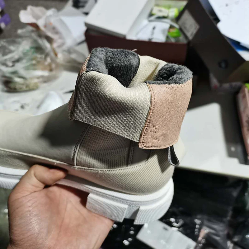 HOT Women ankle boots natural leather 22-24.5CM cowhide stitching twill Chelsea boots cyberstar Fashion skinny boots 2 color
HOT Women ankle boots natural leather 22-24.5CM cowhide stitching twill Chelsea boots cyberstar Fashion skinny boots 2 color