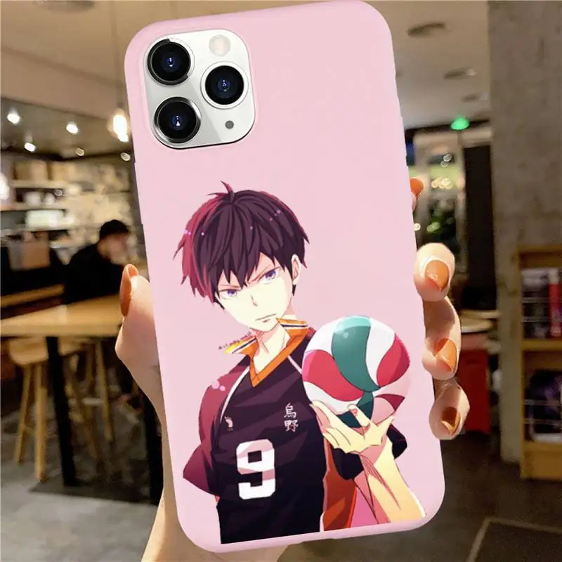 Haikyuu volleyball boy Phone Case Pink Candy Color for iPhone 6 7 8 11 12 s mini pro X XS XR MAX Plus
Haikyuu volleyball boy Phone Case Pink Candy Color for iPhone 6 7 8 11 12 s mini pro X XS XR MAX Plus