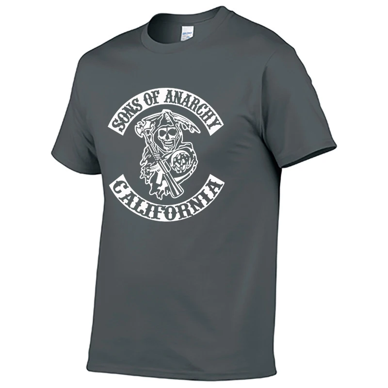 SOA Sons of anarchy the child Fashion SAMCRO Print T-Shirt Men/women Fashion Hip Hop short sleeve Cotton Casual Mens Tee Shirts
SOA Sons of anarchy the child Fashion SAMCRO Print T-Shirt Men/women Fashion Hip Hop short sleeve Cotton Casual Mens Tee Shirts