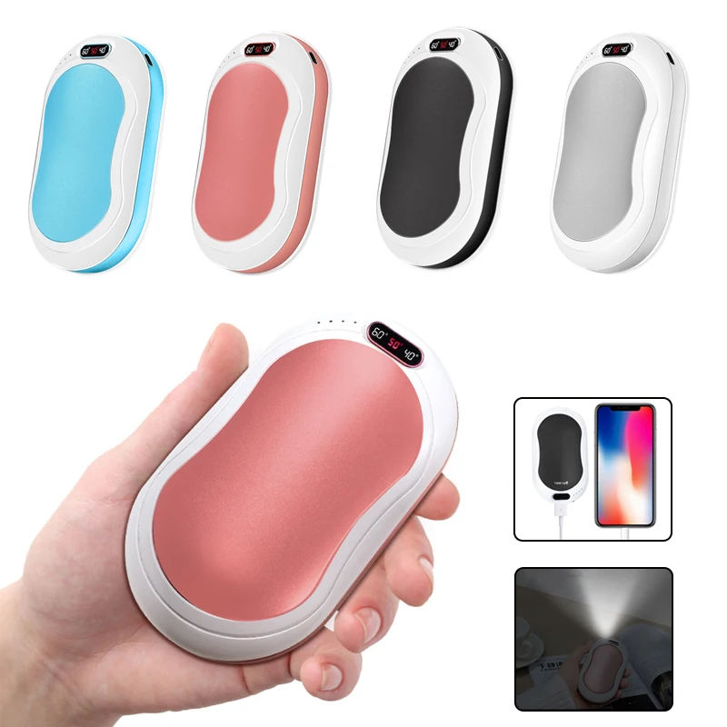 10000 MAh Hand Warmer Power Bank Usb Digital Temperature Display Vibration Massage Warm Baby Winter Hand Warmer for Hanging Out
10000 MAh Hand Warmer Power Bank Usb Digital Temperature Display Vibration Massage Warm Baby Winter Hand Warmer for Hanging Out