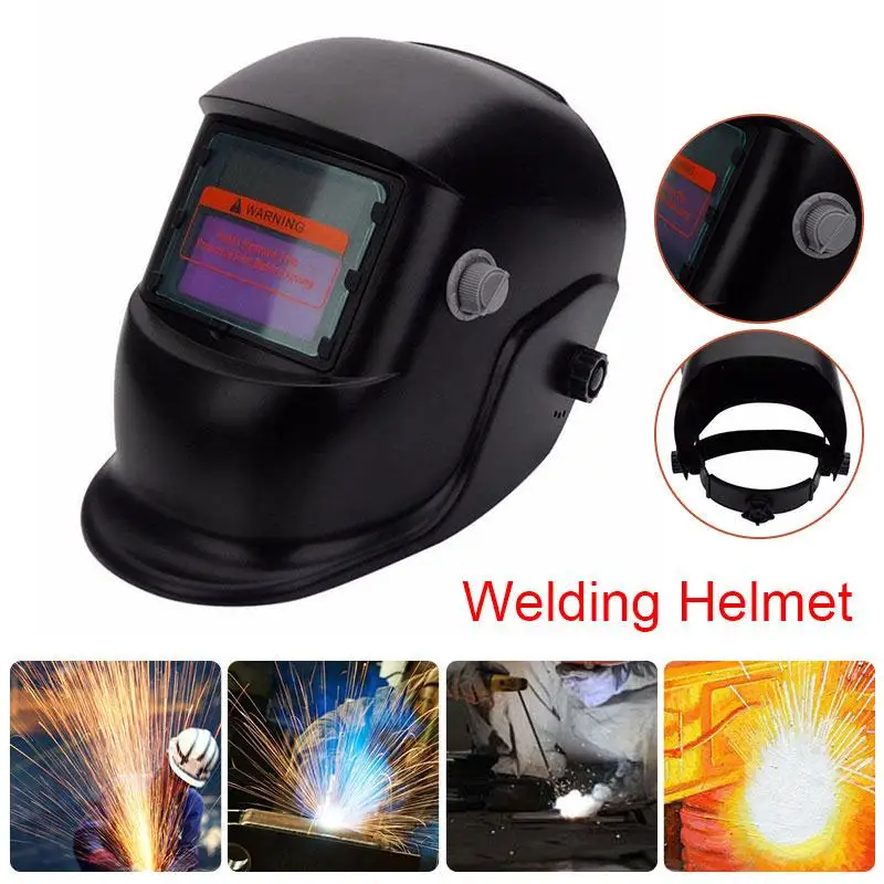Auto Darkening Welding Helmet Anti-Spatter Welding Helmet Chameleon Solar Lithium Battery Powered Arc Welder Cap DIN 4 Mscara
Auto Darkening Welding Helmet Anti-Spatter Welding Helmet Chameleon Solar Lithium Battery Powered Arc Welder Cap DIN 4 Mscara