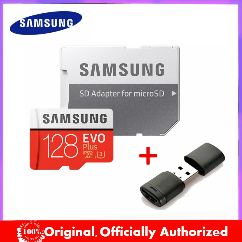SAMSUNG EVO Plus/EVO Micro SD карта памяти 128 ГБ 64 32 256 512 ГБ|Карты памяти| |
