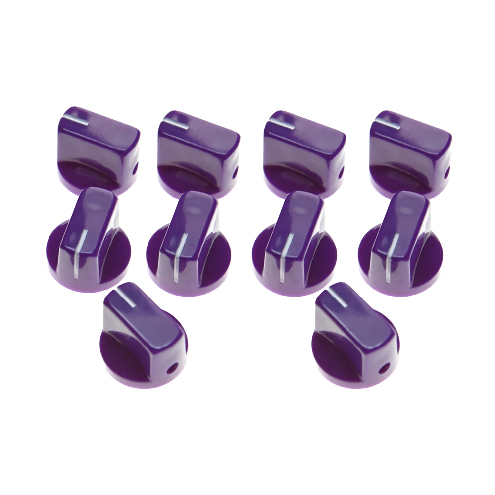 10x Purple Guitar AMP Effect Pedal Knobs Davies 1510 Style Pointer Knob 1/4" 6.4mm Shaft Potentiometer Knob for Pots
10x Purple Guitar AMP Effect Pedal Knobs Davies 1510 Style Pointer Knob 1/4" 6.4mm Shaft Potentiometer Knob for Pots